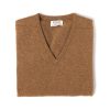 Knitwear | William Lockie Sweater "Leven Vee" Made Of Geloong Lambswool - 2 Ply