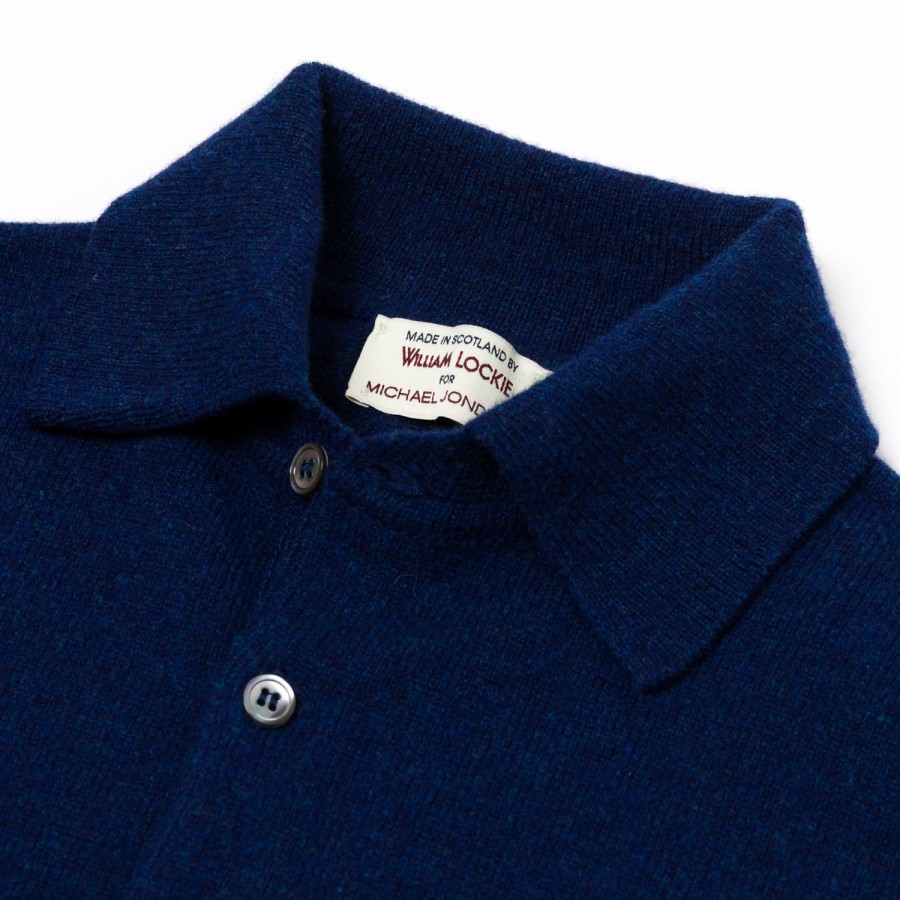 Knitwear | William Lockie Mj Exclusive: Polo Sweater "Rob Howard" In Pure Geelong Lambswool - 2