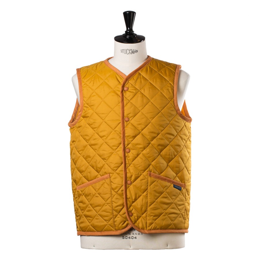 Vests | Specials X MJ Lavenham X Mj: Quilted Vest "Thornham Gillet" In Diamond Quilting