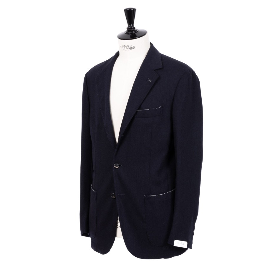 Suit & Jacket | De Petrillo Lusso Moderno Jacket Made From A Wool Mix By Ferla - Handm