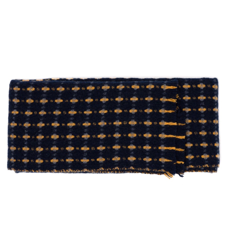 Scarfs | Fedeli Exclusively For Michael Jondral: "Open Jacquard" Scarf Made From Pure