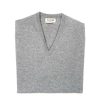 Knitwear | William Lockie Jumper "Oxton Vee" Made From Fine Scottish 1 Ply Cashmere