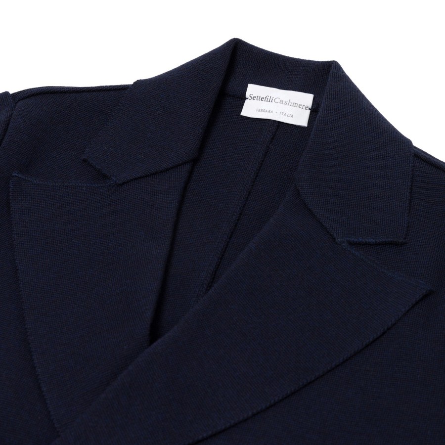 Knitwear | Settefili Settefili X Mj: Knitted Blazer "Giacca In Maglia" In Pure Merino Wool