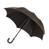 Umbrellas | Maglia Olive-Colored Sporty Umbrella With Hand-Sewn Leather Handle