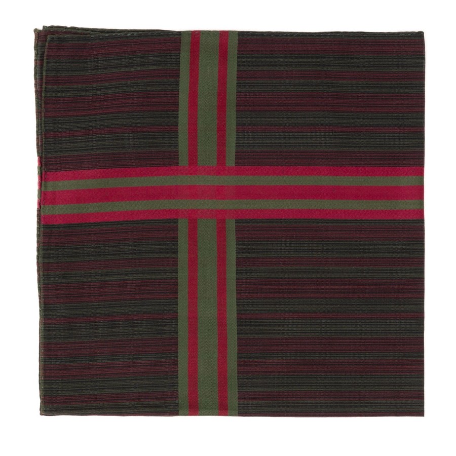 Taschentucher | Simonnot-Godard Limited Edition: Handkerchief "Beaupreau Archiv 1954" Made Of Pure Cot