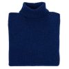 Knitwear | William Lockie Mj Exclusive: Turtleneck Sweater "Alain Rollneck" In 4 Ply Geelong Lam