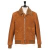 Jackets | Valstar Suede Leather Jacket "Aviatore" - Lamb Suede