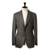 Suit & Jacket | Cesare Attolini Grey Suit "Flanella Pipi" Made Of English Wool By Fox Brother'S - Pure