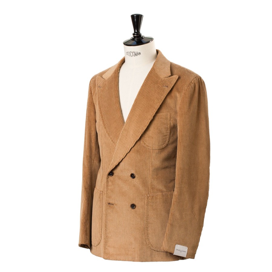 Suit & Jacket | Orazio Luciano Suit "Bombato Montagne" Made Of Cotton Corduroy - Pure Handwork