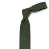 Ties | Cesare Attolini Ca Archivio Storico: Tie "Testa Dell'Ago" In Pure Cashmere - Handrolle