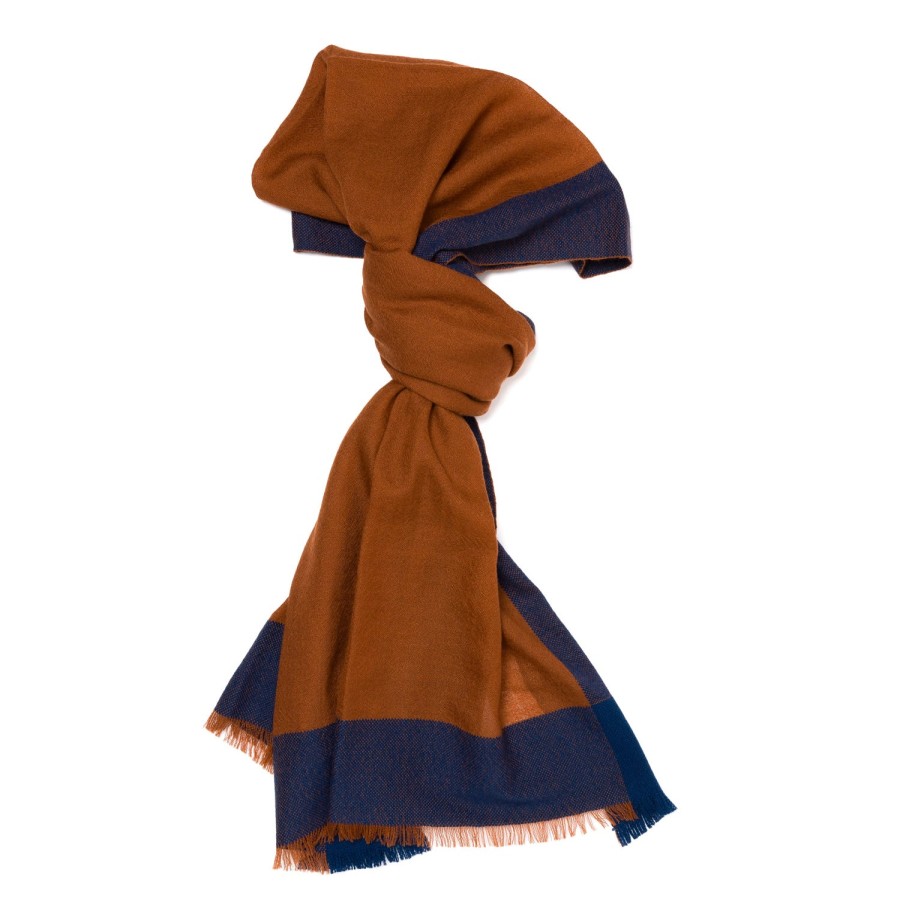 Scarfs | Cesare Attolini Scarf "Grande Quardo" Made Of Pure Cashmere - Handmade