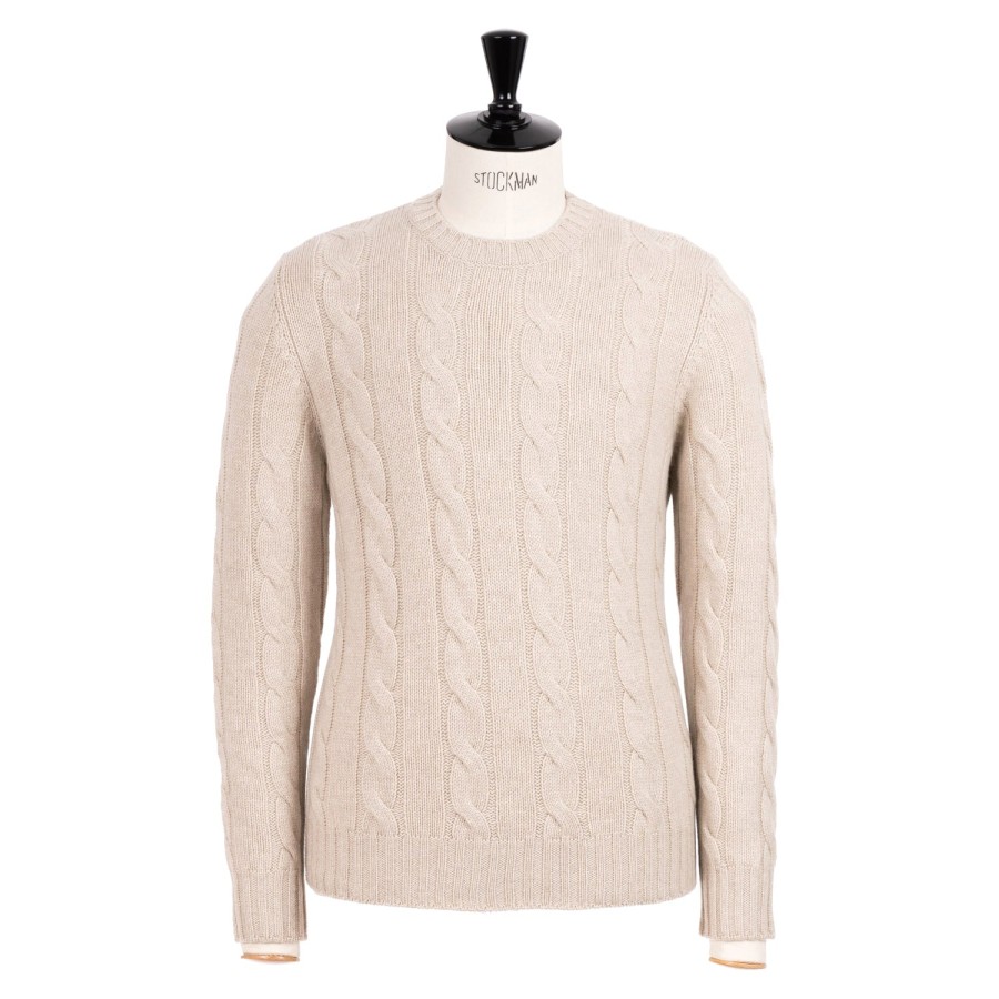 Knitwear | Di Poldo Sweater "Olimpico" In Pure Cariaggi Cashmere - Handmade