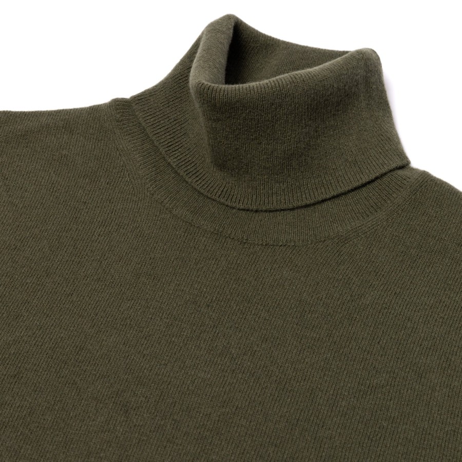 Knitwear | Brigatelli dal 1922 Merino Wool And Cashmere Turtleneck Sweater - 1 Ply Cashmere Blend