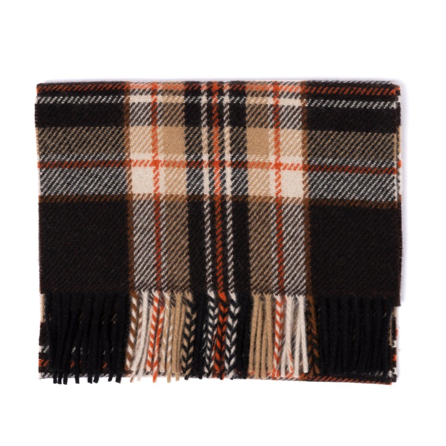 Scarfs | Joshua Ellis Joshua Ellis X Mj: Heritage Classic Tartan Check Scarf In Pure Scottis