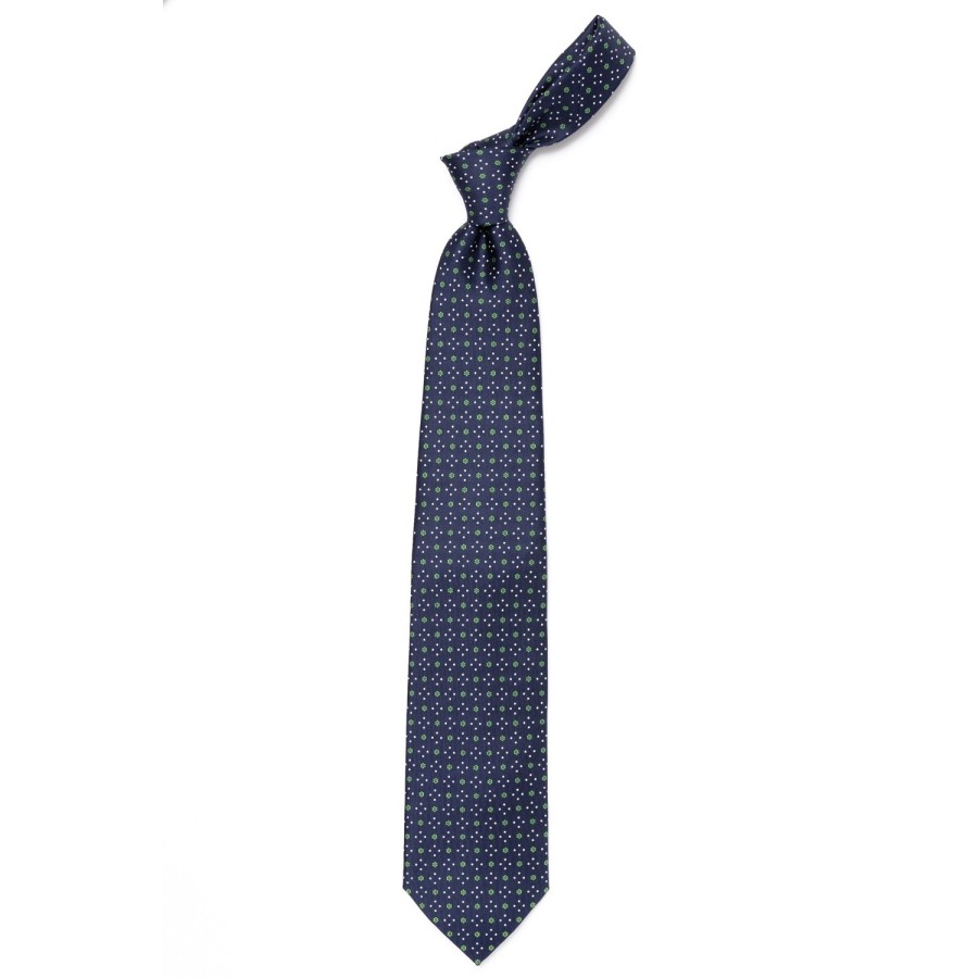 Ties | E. Marinella Mj Exclusive: Patterned Tie "Classico" Made Of Pure English Silk