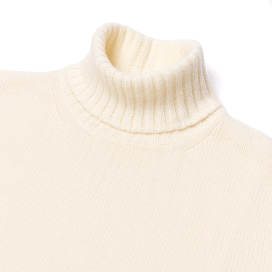 Knitwear | Brigatelli dal 1922 Merino Wool And Cashmere Turtleneck Sweater - 3 Ply Cashmere Blend