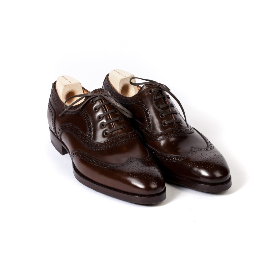 Mto | Saint Crispin's Limited Edition: Oxford Brogue "American" Made Of Original Horween Shell Cordovan