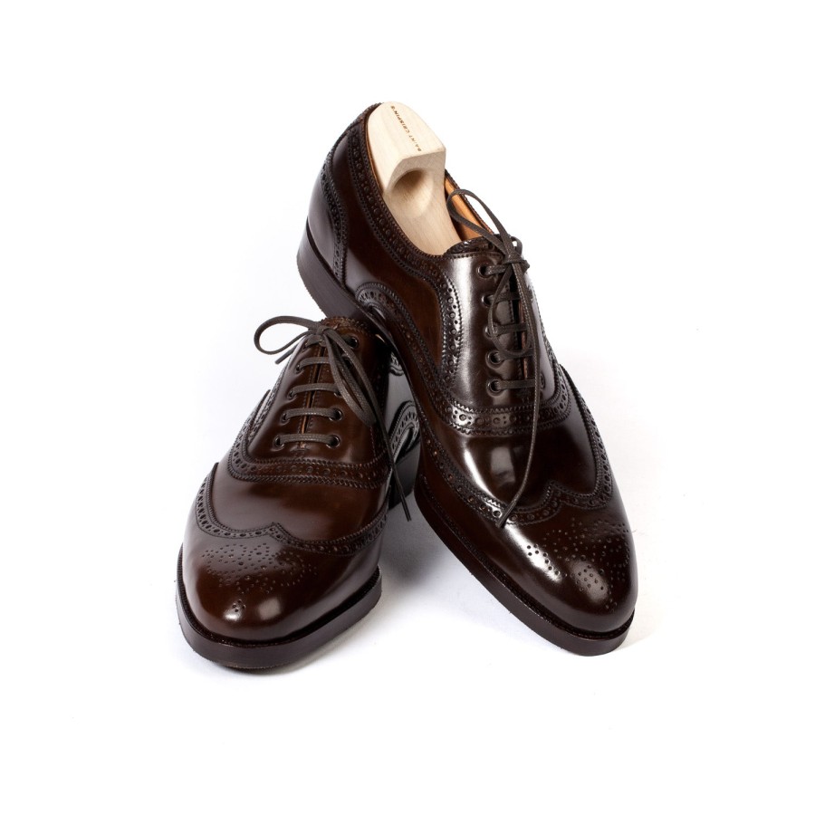 Mto | Saint Crispin's Limited Edition: Oxford Brogue "American" Made Of Original Horween Shell Cordovan