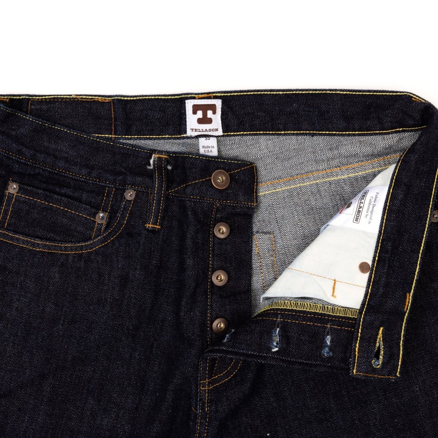 Denim | Tellason Tellason X Mj: 5 Pocket Pant "Sheffield" Made Of Original Kaihara Japa