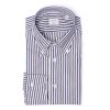 Shirts | Borriello Striped Shirt "Stile Inglese" With Button Down And Sport Cuff - Handma