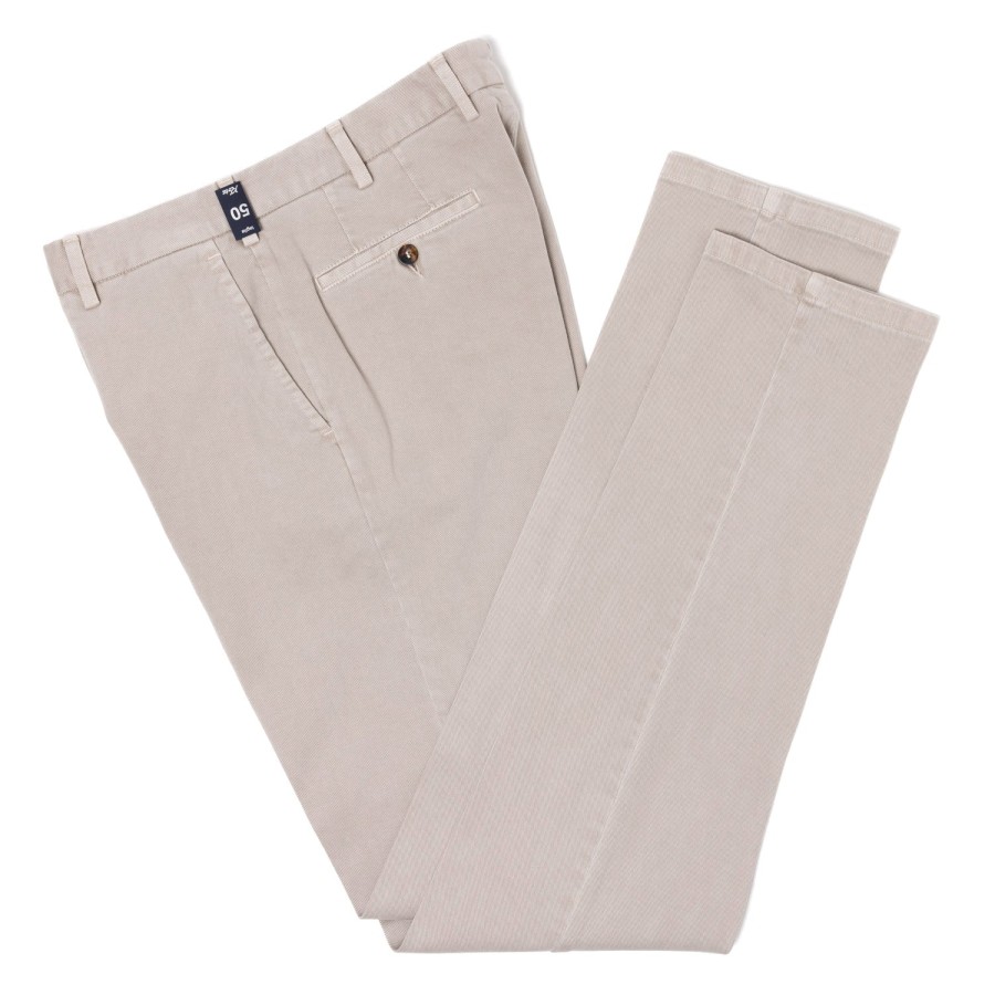 Trousers | Rota Sport Exclusive To Michael Jondral: Dark Blue Cotton Mix Winter Chino - Rota