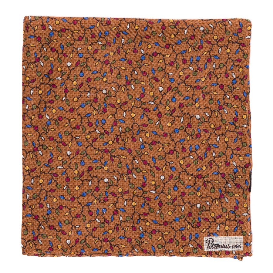 Handkerchiefs | Petronius Limited Edition: Wool And Silk Pocket Square "Vintage 56