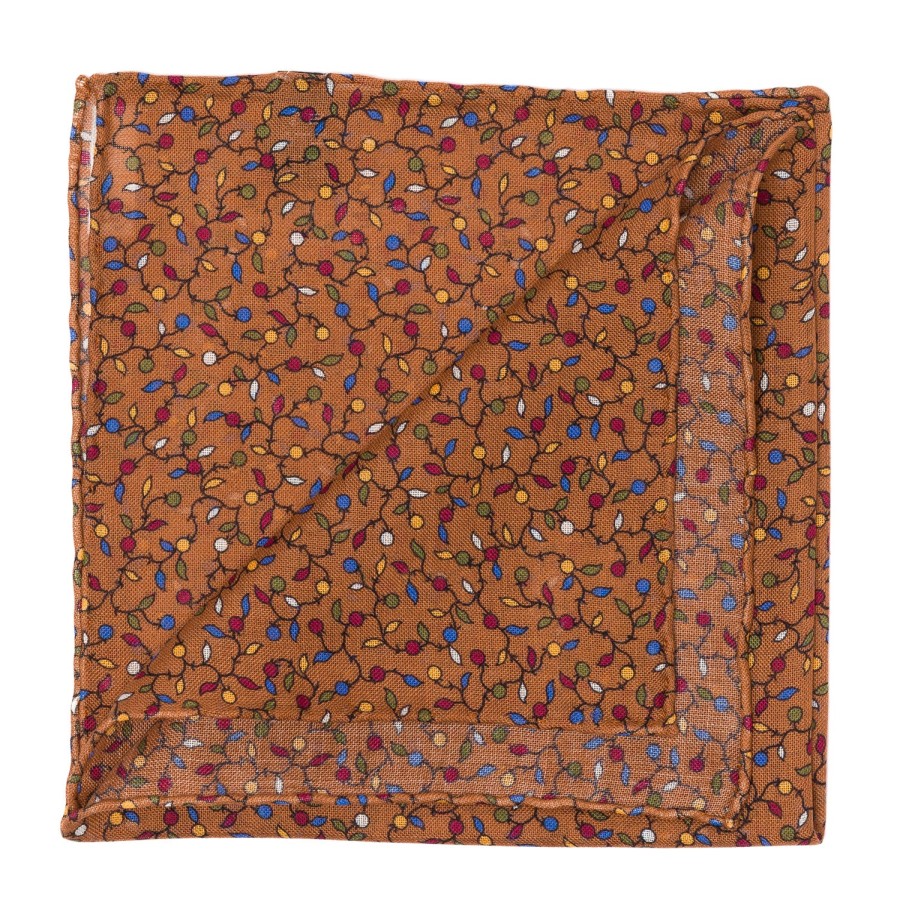 Handkerchiefs | Petronius Limited Edition: Wool And Silk Pocket Square "Vintage 56