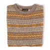 Knitwear | Glenugie Glenugie Exclusive X Mj: Pure Wool "Fairisle Roundneck Jumper" Sweater