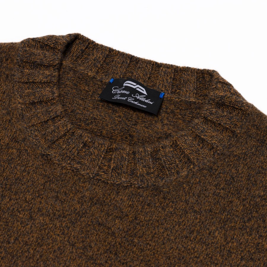 Knitwear | Cesare Attolini Sweater "Val Pusteria" Made Of Pure Cashmere - Duvet Melange