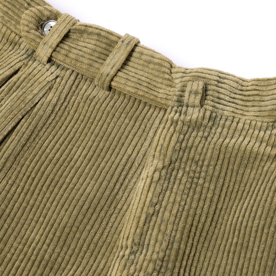 Trousers | I Capresi I Capresi X Mj: Cargo Pant "Vesuvio" In Washed Cotton Corduroy