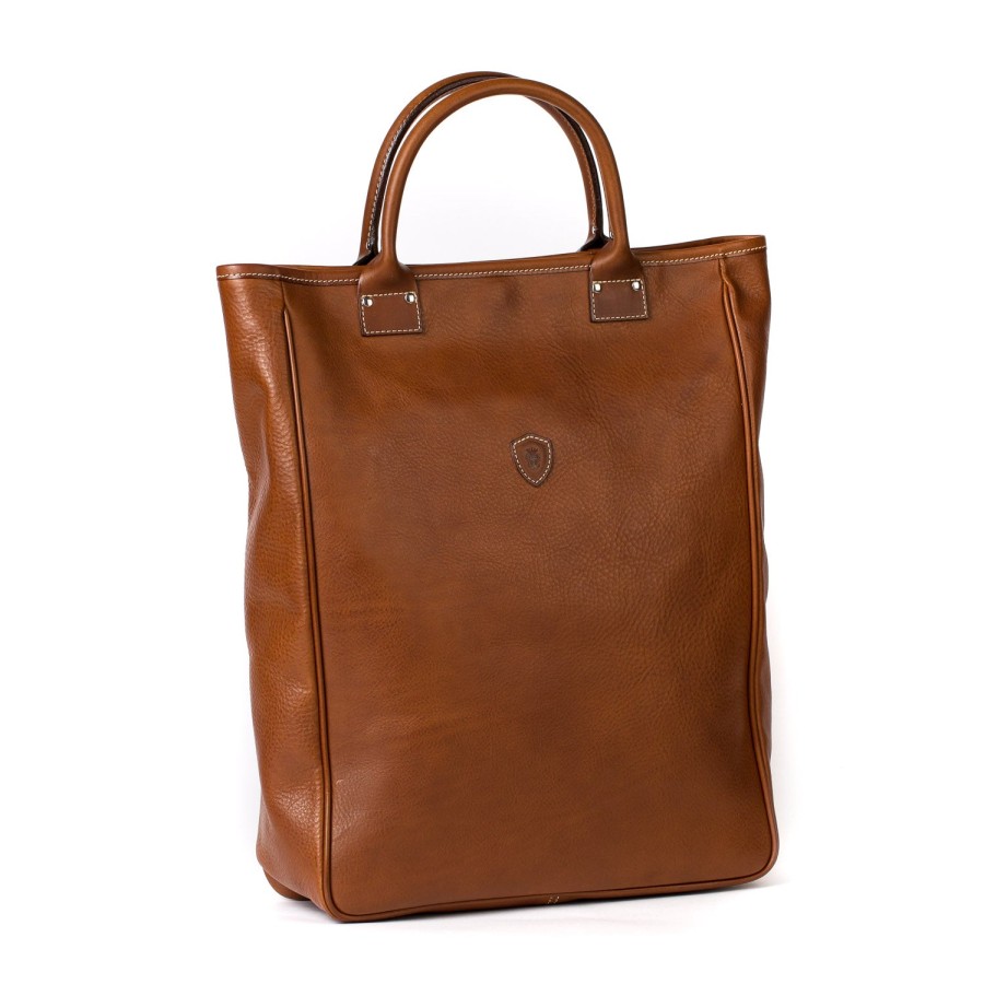 Bags | Felisi Bag "New Business Tote" Made Of Grained Calfskin - Handcrafted