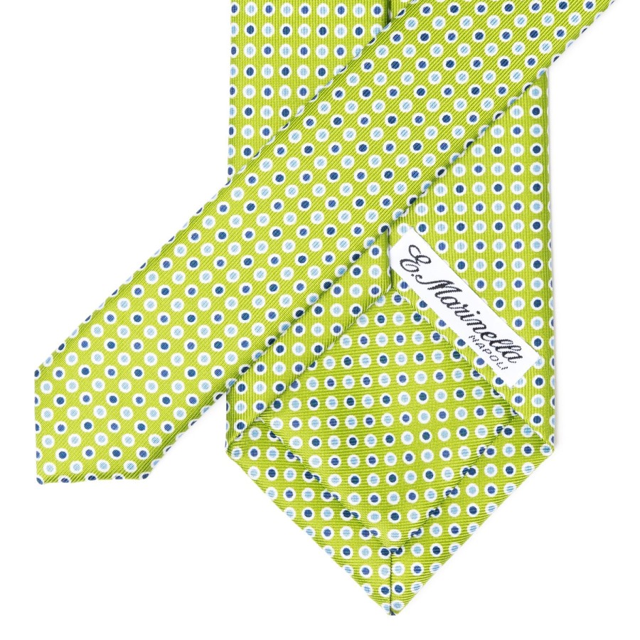 Ties | E. Marinella Mj Exclusive: Patterned Tie "Classico" Made Of Pure English Silk