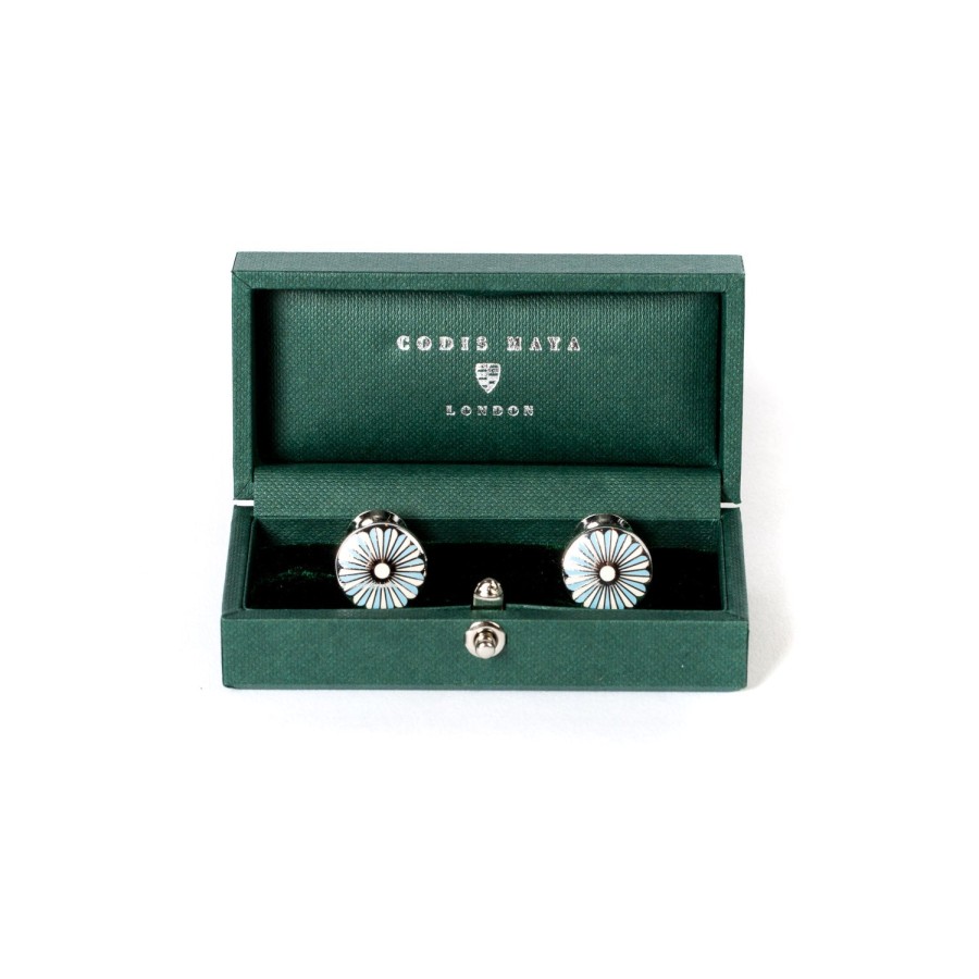 Cufflinks & Jewelry | Codis Maya Cufflinks "Sky Limoges"