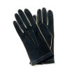 Gloves | Thomas Riemer Wien Gloves "Offizier" Made Of Blue Deerskin