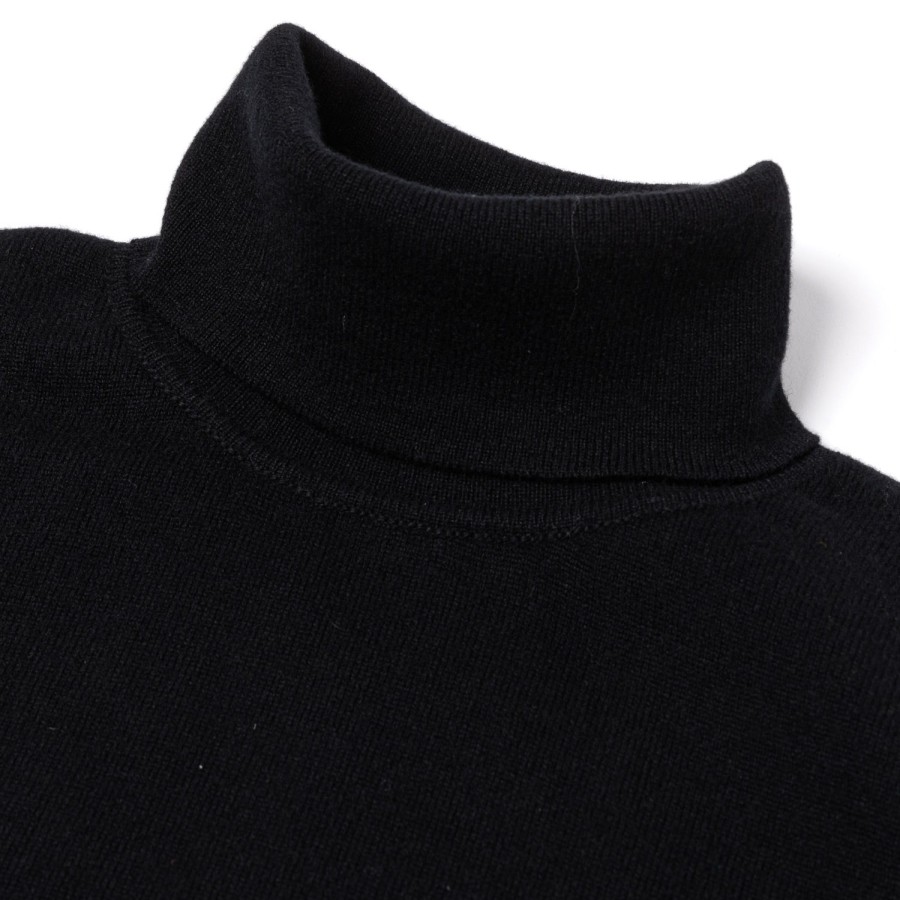 Knitwear | William Lockie Oxton Rollneck Sweater In Fine Scottish 1 Ply Cashmere