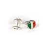 Cufflinks & Jewelry | Barbarulo Napoli Cufflinks "Le Royal Italy" Made Of Sterling Silver - Purely Handcrafted