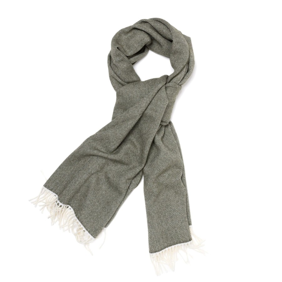 Scarfs | Petronius Exclusive For Michael Jondral: Scarf "Natte" In Pure Escorial Wool