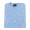 Knitwear | Glenugie Glenugie X Mj: Pure Wool Round Jumper Sweater - Pure Soft Shetland