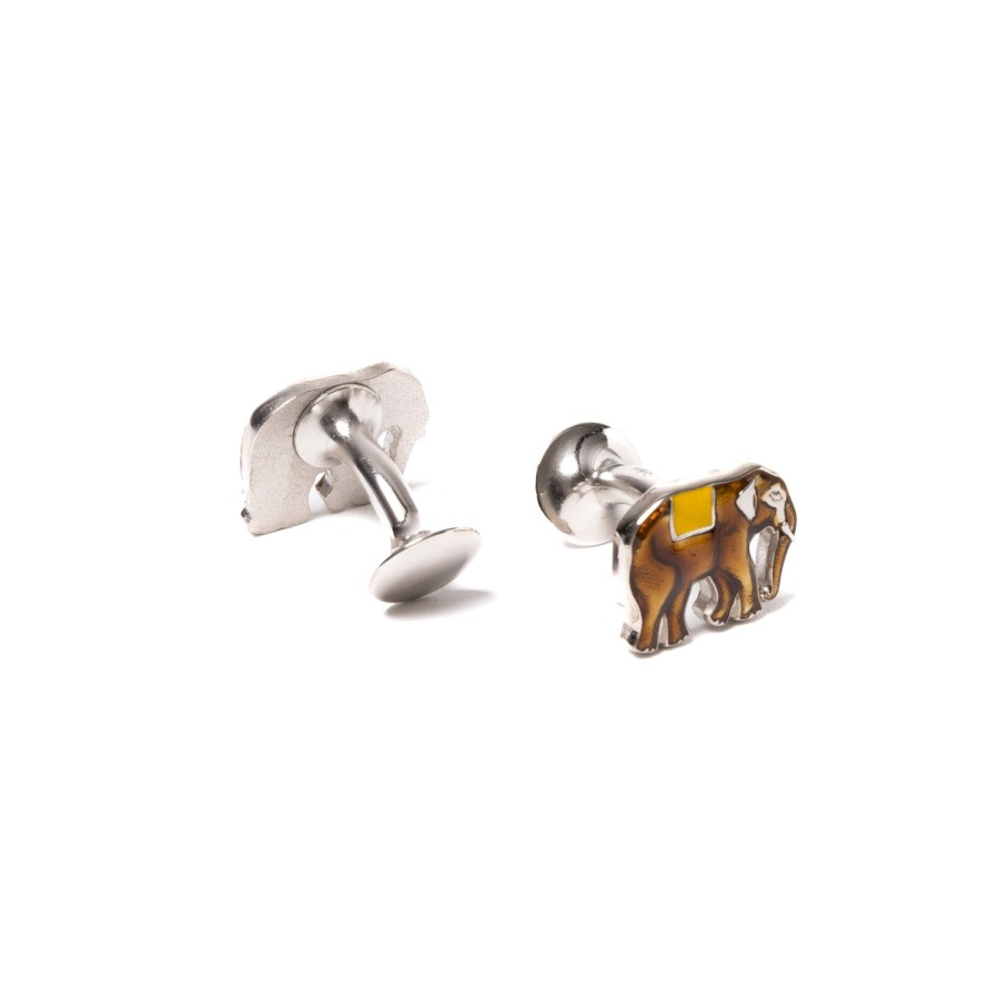 Cufflinks & Jewelry | Codis Maya Cufflink "Elephant" - Handmade