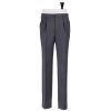 Trousers | Rota Sartorial Exclusive For Michael Jondral: Grey Trousers "Hollywood" With Two Plea