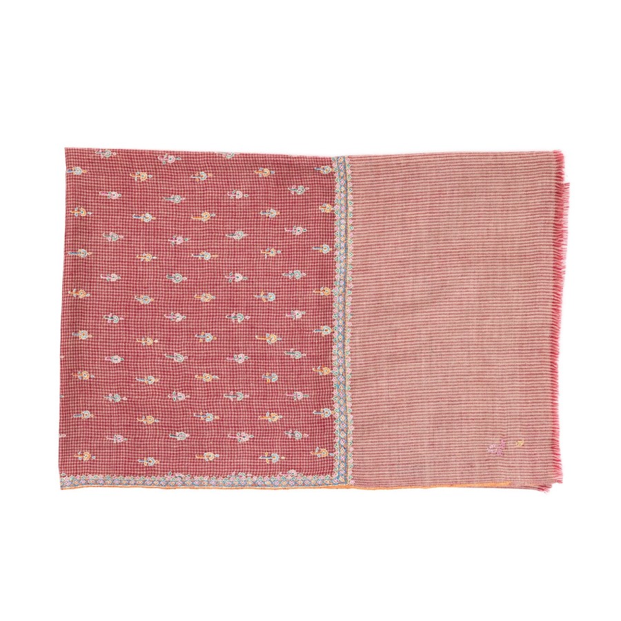 Scarfs | Yaser Shaw Mj Scarf "Shillong" Made Of Finest Hand Embroidered Pashmina Cashmere