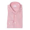 Shirts | Borriello Pure Cotton Striped Shirt "Jermyn Stripe" - Handmade