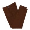 Trousers | Rota Sport Exclusive To Michael Jondral: Cocoa Brown Cotton & Cashmere "Luxury Ch