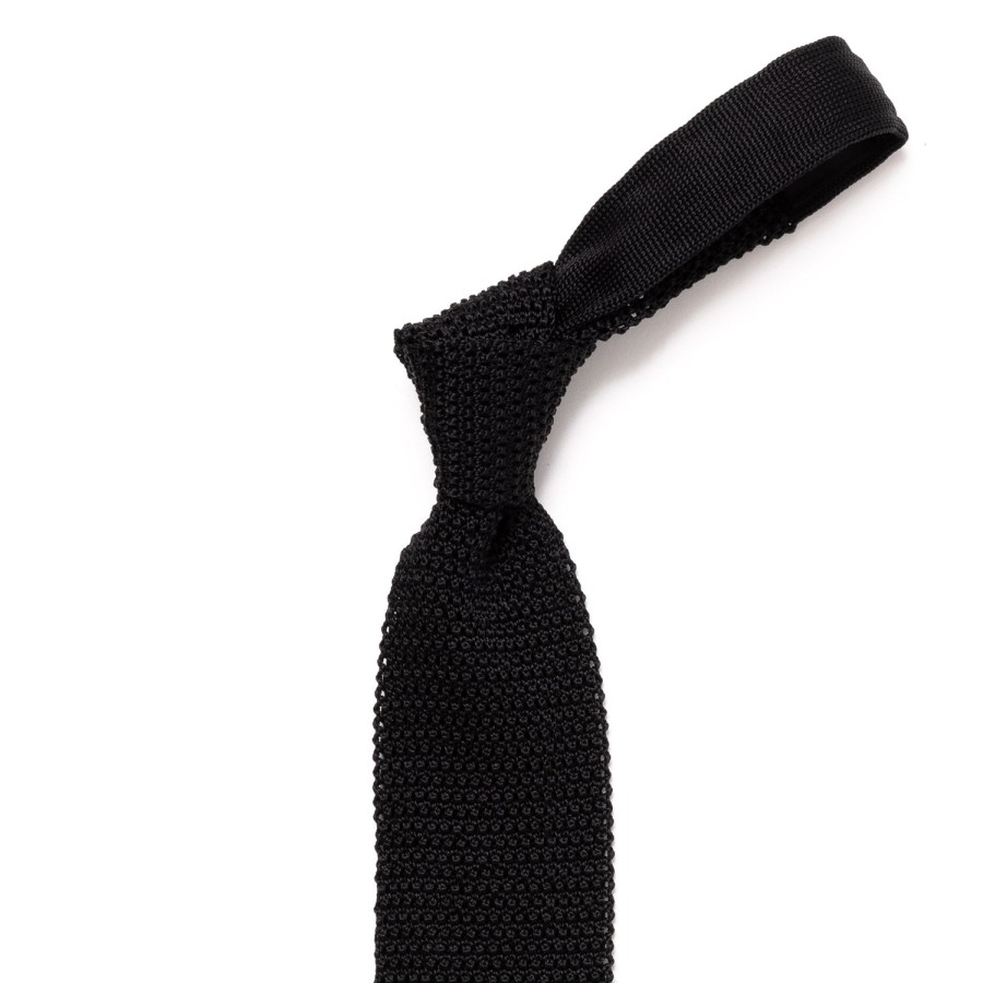 Ties | Petronius Exclusively For Michael Jondral: Petronius Knit Tie "Unita" Made Of Pu