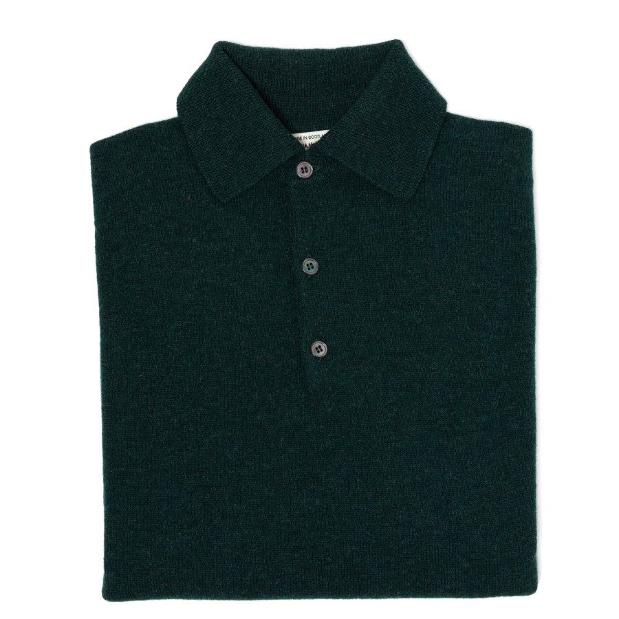 Knitwear | William Lockie Mj Exclusive: Polo Sweater "Rob Howard" In Pure Geelong Lambswool - 2