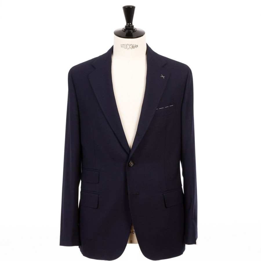 Suit & Jacket | De Petrillo Suit "Sartorial Business-Class" In Pure Wool - Handmade