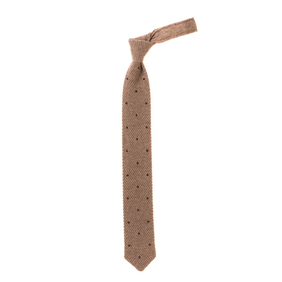 Ties | Petronius Exclusive For Michael Jondral: Petronius Knitted Tie "Punti Cuciti" Ma