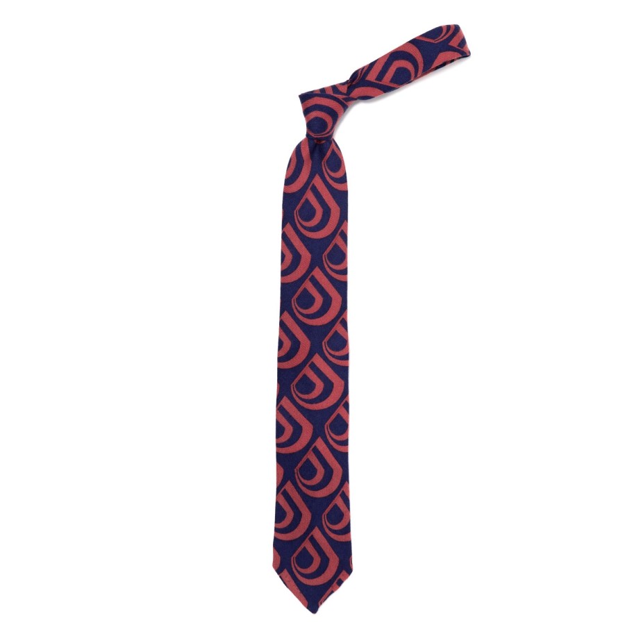 Ties | Petronius Exclusive For Michael Jondral: Tie "Milano 1972 Astratto" In Pure Cash