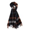 Scarfs | Joshua Ellis Joshua Ellis X Mj: Pure Scottish Cashmere Ripple Check Stole Scarf