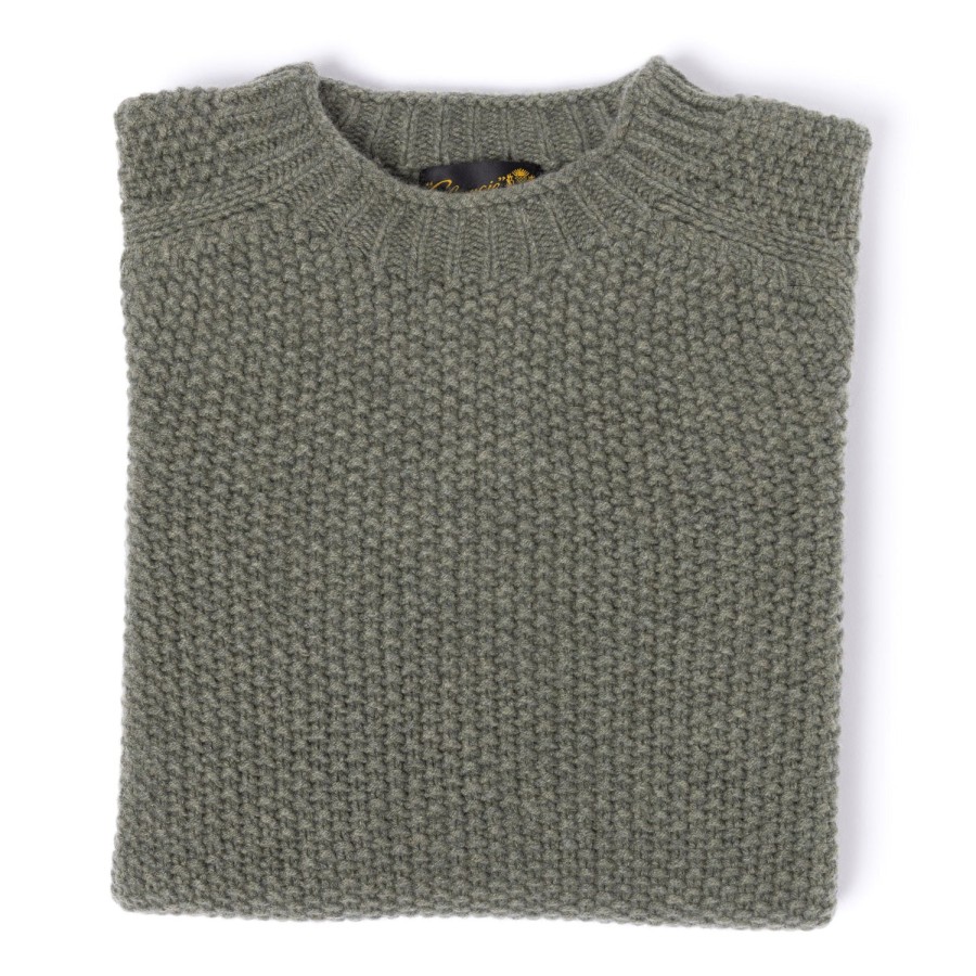 Knitwear | Glenugie Glenugie X Mj: Pure Wool "Gstaad Vintage Ski" Sweater - 4 Ply Supersof